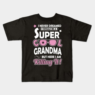 Super Cool Grandma Kids T-Shirt